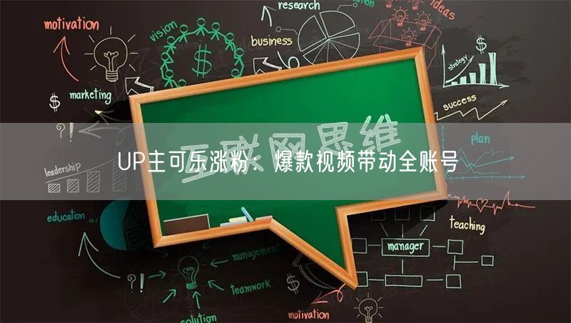 UP主可乐涨粉：爆款视频带动全账号