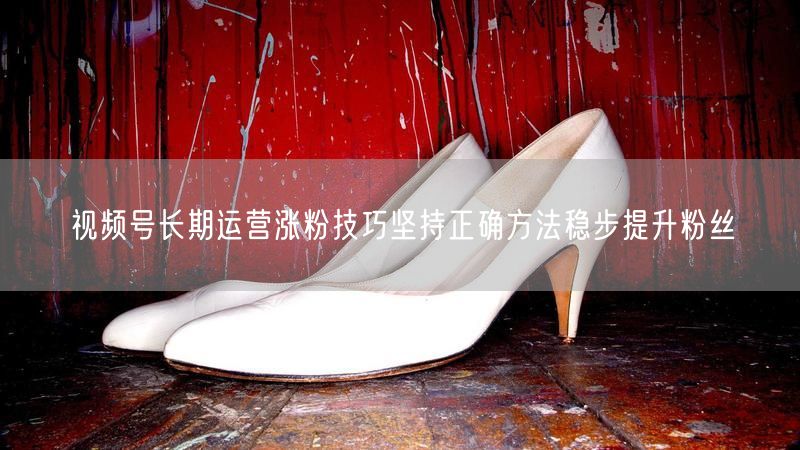 视频号长期运营涨粉技巧坚持正确方法稳步提升粉丝