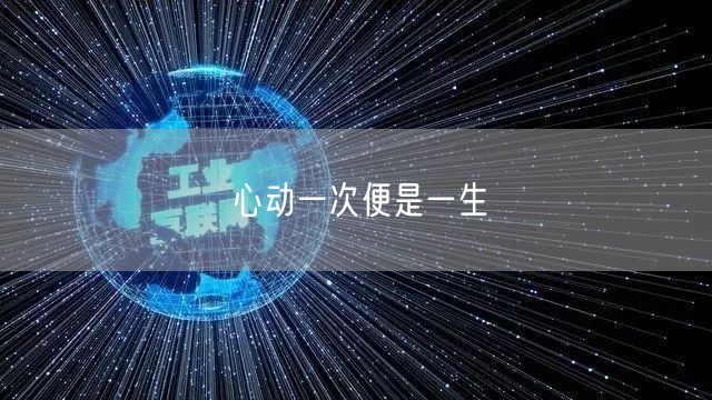 心动一次便是一生